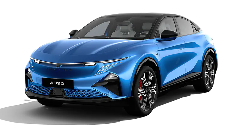 ADAS on the Alpine A390