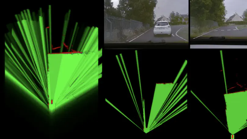 Fusion of evidential occupancy grids for cooperative perception
